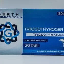 Triiodothyger GERTHPHARMA 50 мкг/таб 20 таблеток