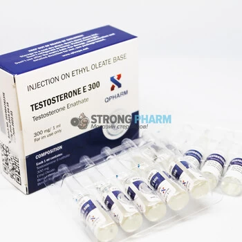 Testosterone E 300 (тестостерон энантат) от QPharm