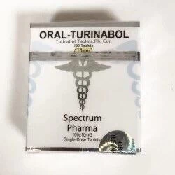 ORAL-TURINABOL SPECTRUM PHARMA NEW 10мг/таб 100 таб