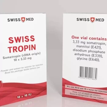 Swiss Tropin 1 ампула /10 единиц 100 единиц СУХОЙ