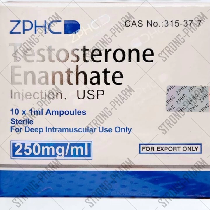 Testosterone Enanthate ZPHC 250 мг/мл 10 ампул