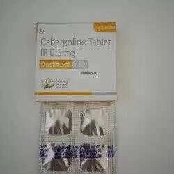 Cabergolin Tablet IP 0.5 мг/таб 4 таблетки