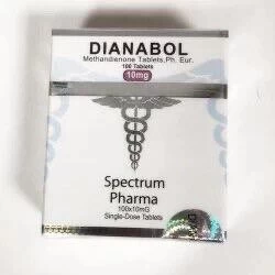 DIANABOL SPECTRUM PHARMA NEW 10мг\таб 100 таб