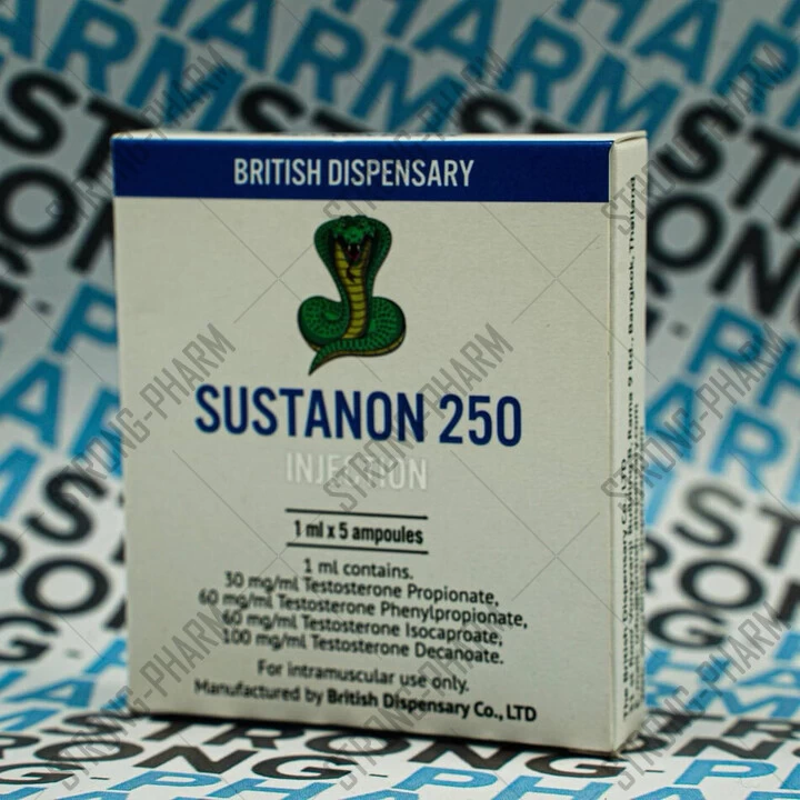 Sustanone BRITISH DISPENSARY 250 мг/мл 5 ампул